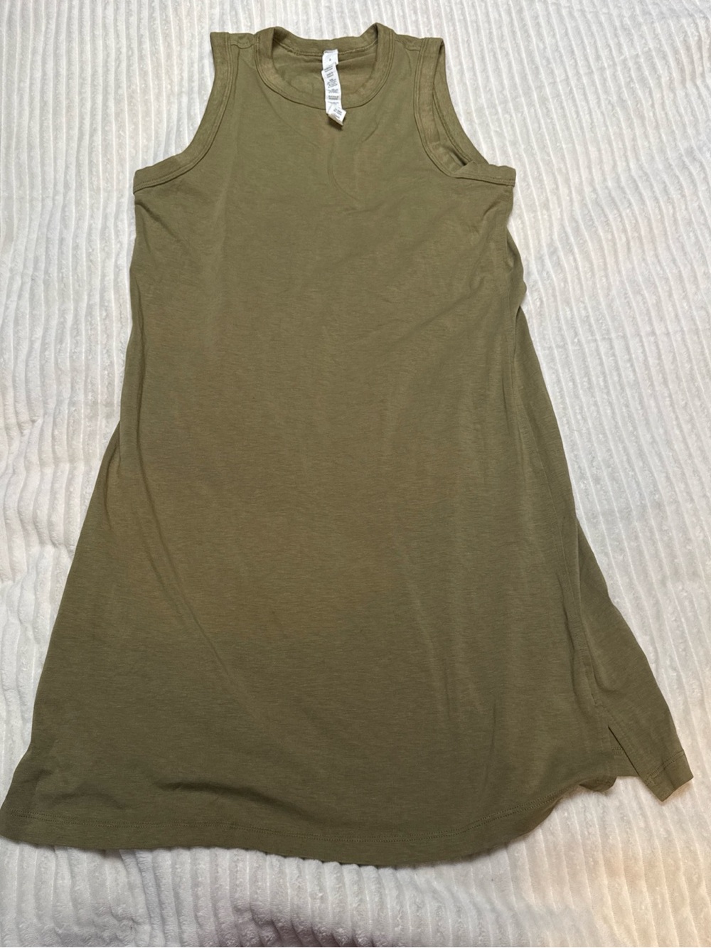 lululemon athletica Olive Tank Top Dress in Army Green